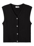 name it GLITTRIG STICKAD VÄST, Black, highres - 13195604_Black_910638_001.jpg