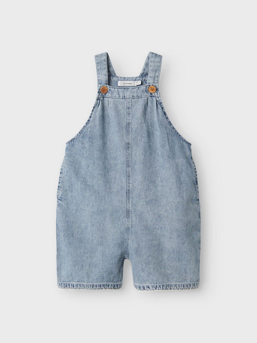 name it ORGANIC COTTON DUNGAREES, Medium Blue Denim, highres - 13241455_MediumBlueDenim_003.jpg