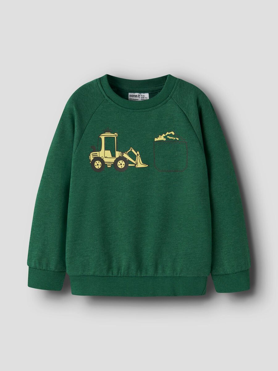 Product carousel image - REGULAR FIT SWEATSHIRT, Verdant Green | 1