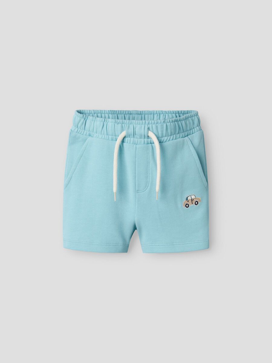 name it REGULAR FIT SWEATSHORT, Aquatic, highres - 13238144_Aquatic_003.jpg