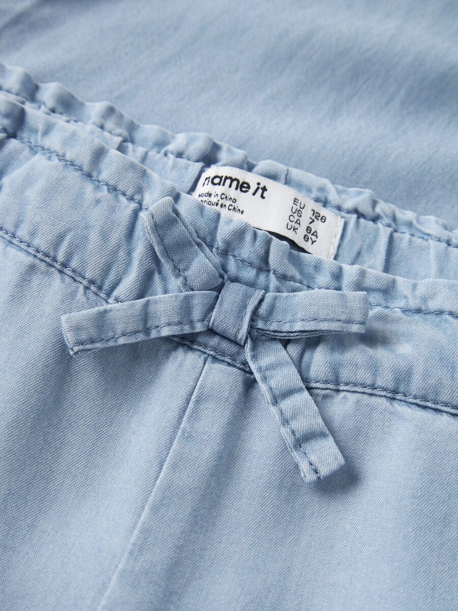 Carousel image - WIDE-FIT JEANS, Light Blue Denim | 4