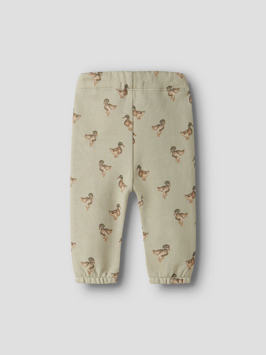 Product carousel image 2 REGULAR FIT SWEAT PANTS, Moss Gray
