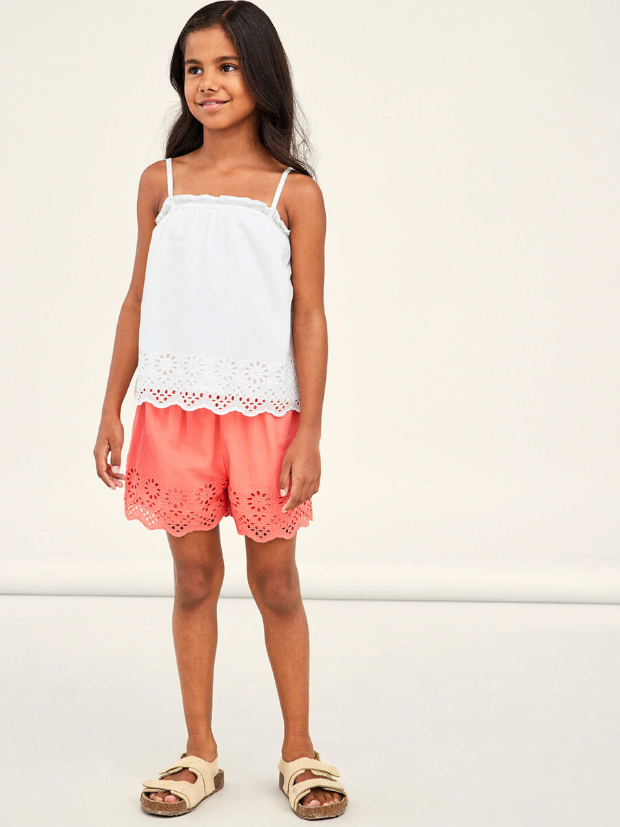 Carousel image - REGULAR FIT SHORTS, Georgia Peach | 2