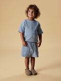 Product image thumbnail - SWEAT SHORTS, Dusty Blue | 3