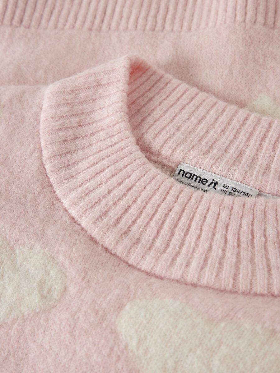 Product carousel image - OVERSIZED STRICKPULLOVER, Lotus | 2