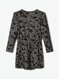 Name it LEOPARD PATTERNED GLITTERY KNIT DRESS, Black, highres - 13170713_Black_004.jpg