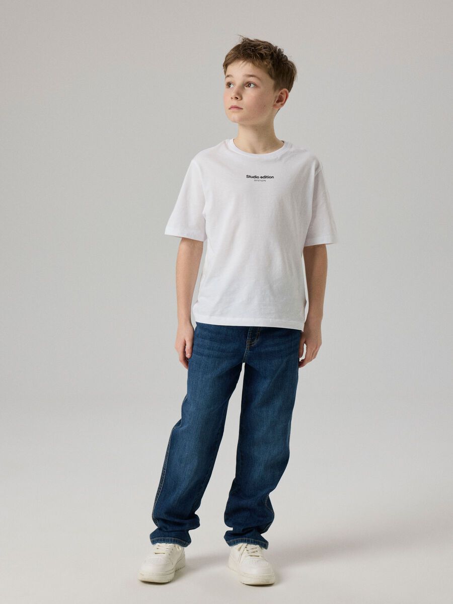 Carousel image 3 LOOSE FIT JEANS, Dark Blue Denim