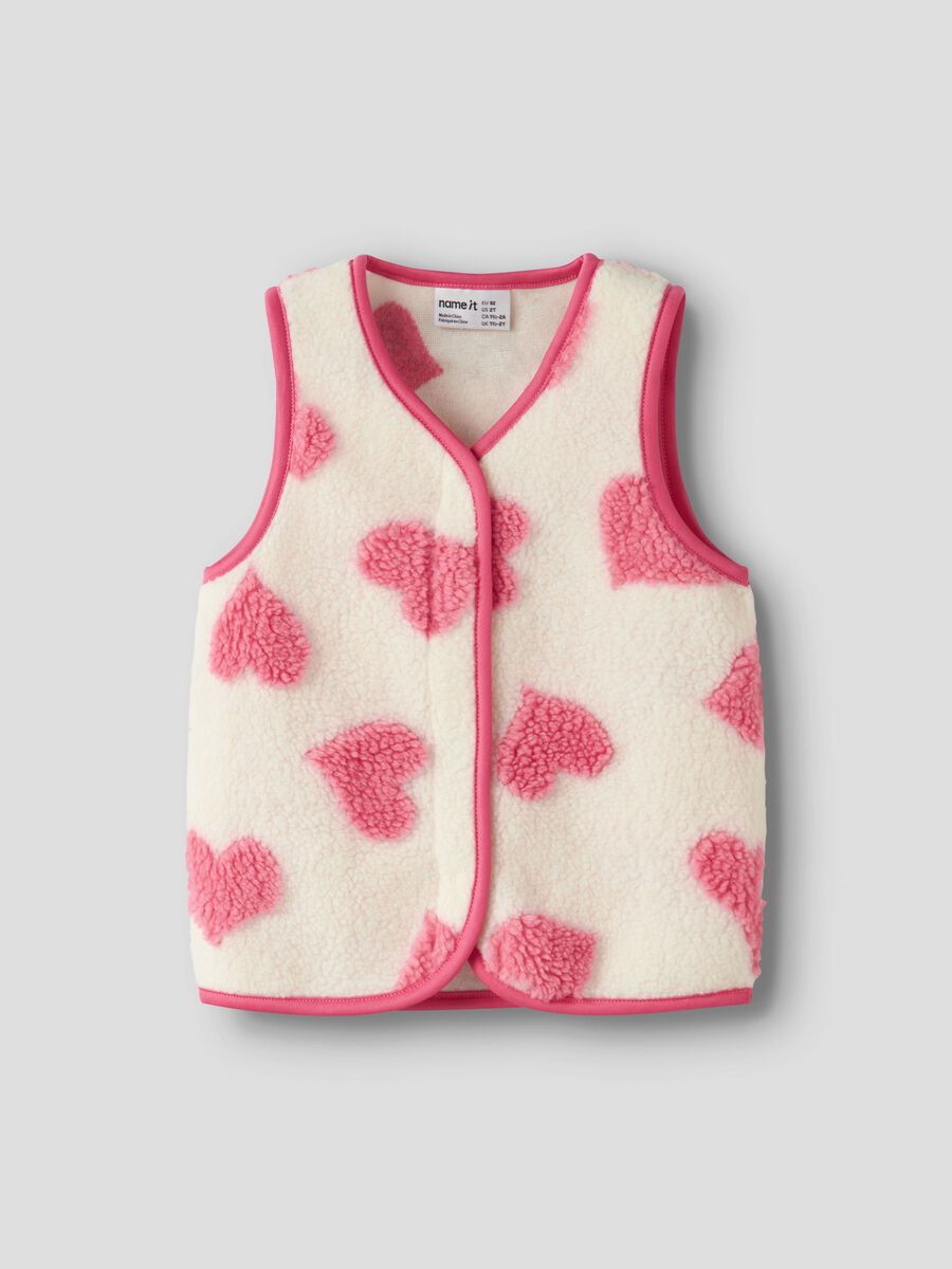 Product carousel image 1 PELUCHE GILET SANS MANCHES, Antique White