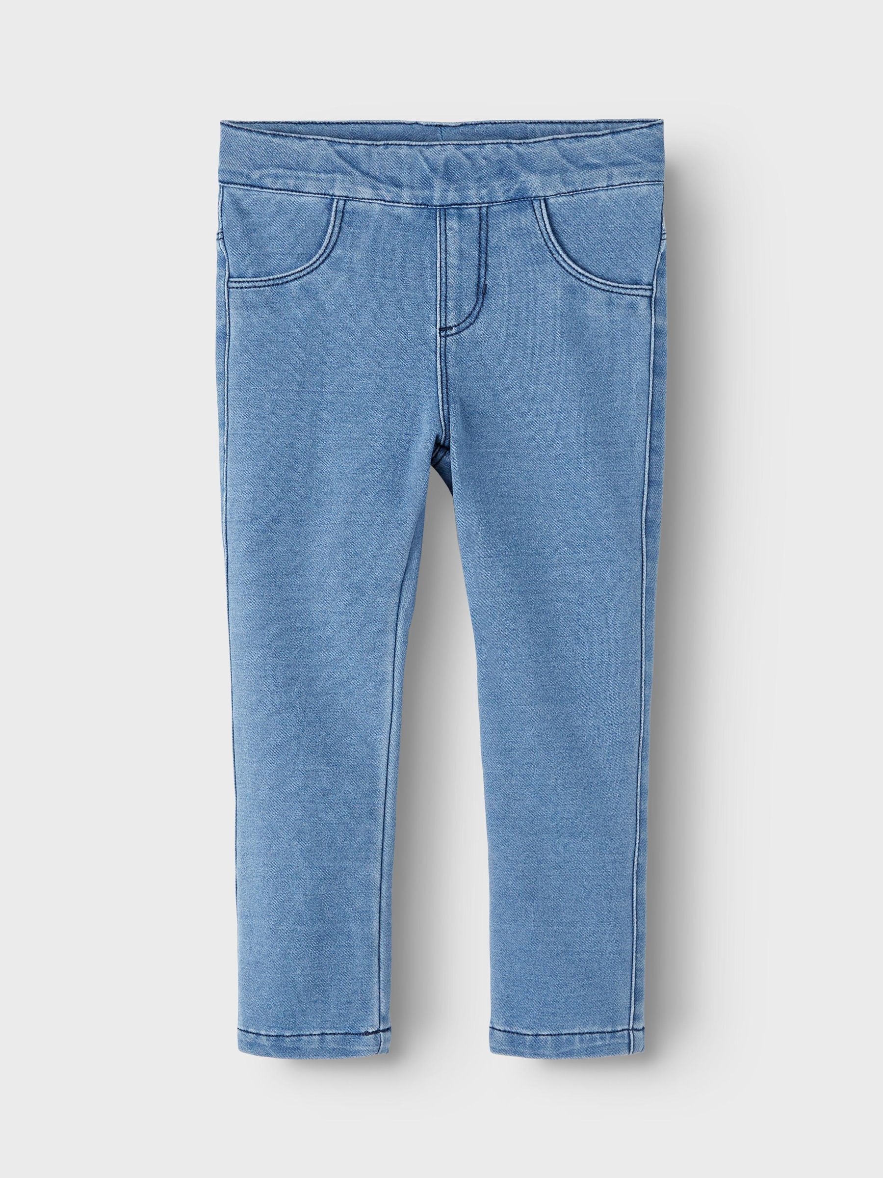 Light blue 2025 denim leggings