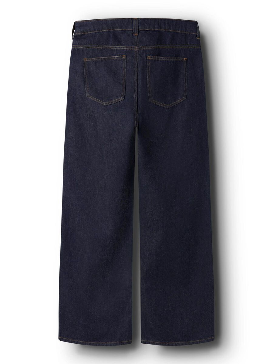 Carousel image 3 WIDE FIT JEANS, Dark Blue Denim