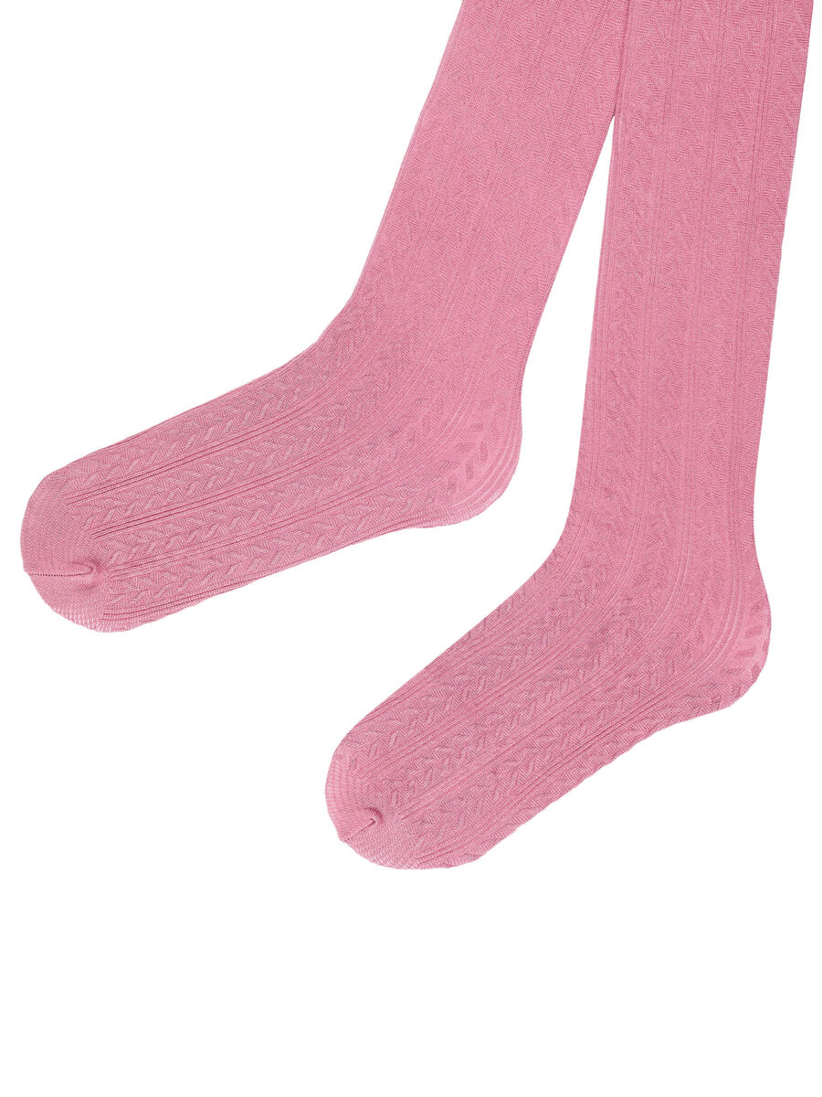 Name it KABELSTRIKKET MIKROFIBER TIGHTS, Heather Rose, highres - 13162039_HeatherRose_005.jpg