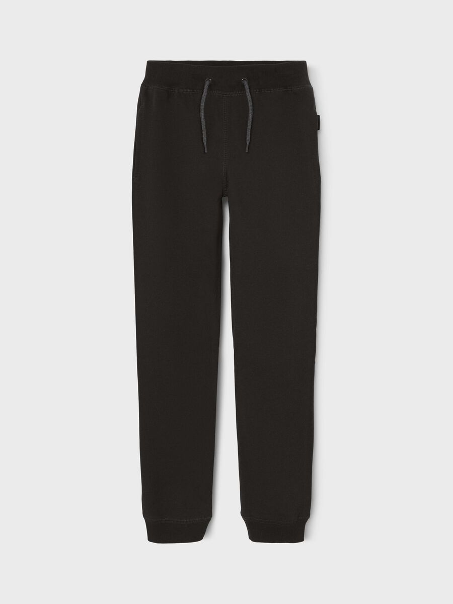 Name it BRUSHED SWEAT PANTS, Black, highres - 13153665_Black_003.jpg