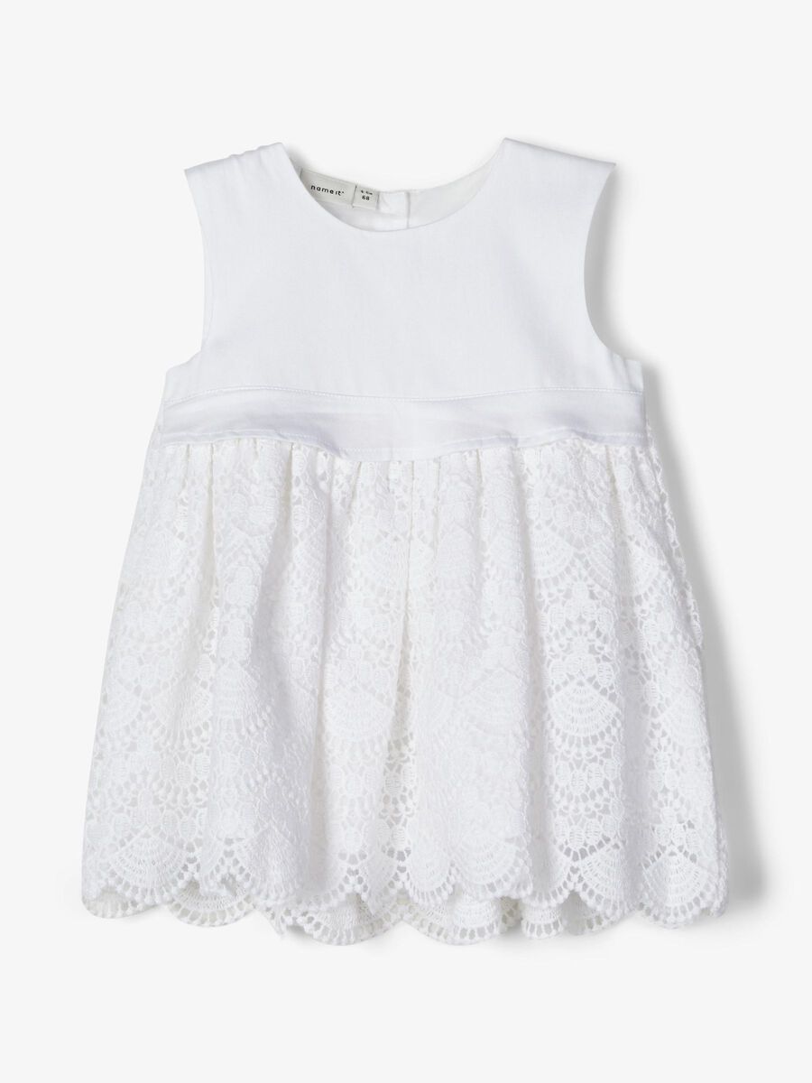 Name it DE ALGODÓN Y GANCHILLO VESTIDO, Bright White, highres - 13175252_BrightWhite_003.jpg