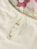 Product image thumbnail - BRODERIE TOP, Almond Milk | 6