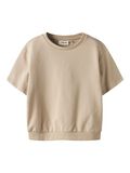 name it ØKOLOGISK BOMULD SWEATSHIRT, Irish Cream, highres - 13243716_IrishCream_001.jpg