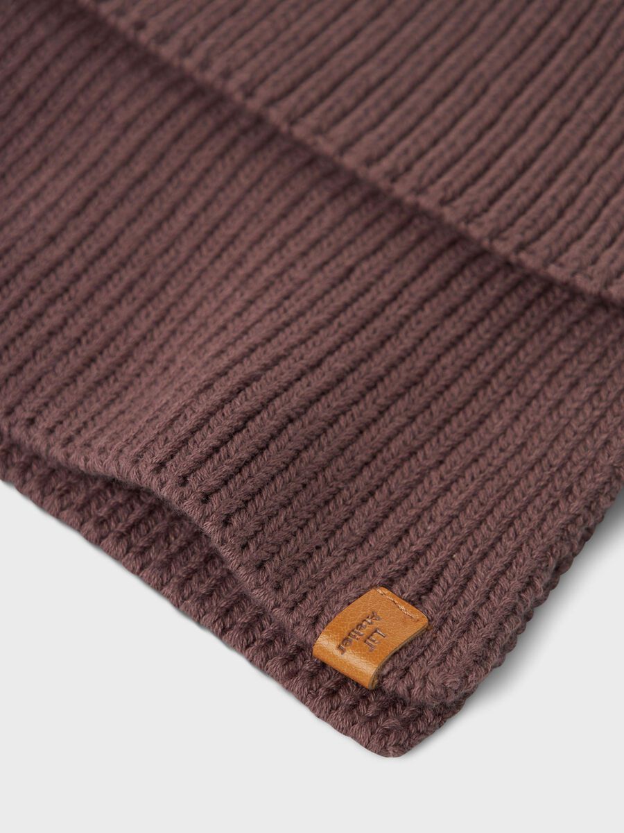 name it KNITTED TUBE SCARF, Peppercorn, highres - 13235875_Peppercorn_005.jpg