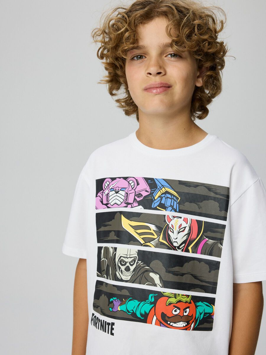 Product carousel image 1 FORTNITE T-SHIRT, Bright White
