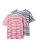 Product image thumbnail 3 STRIPED 2 PACK T-SHIRT, Dark Sapphire