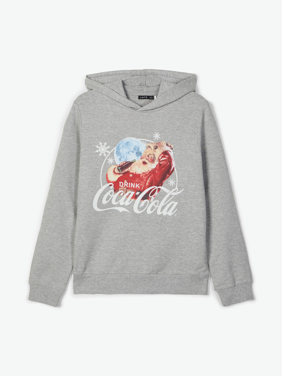 Name it COCA COLA KERSTPRINT SWEATSHIRT, Grey Melange, highres - 13185904_GreyMelange_003.jpg