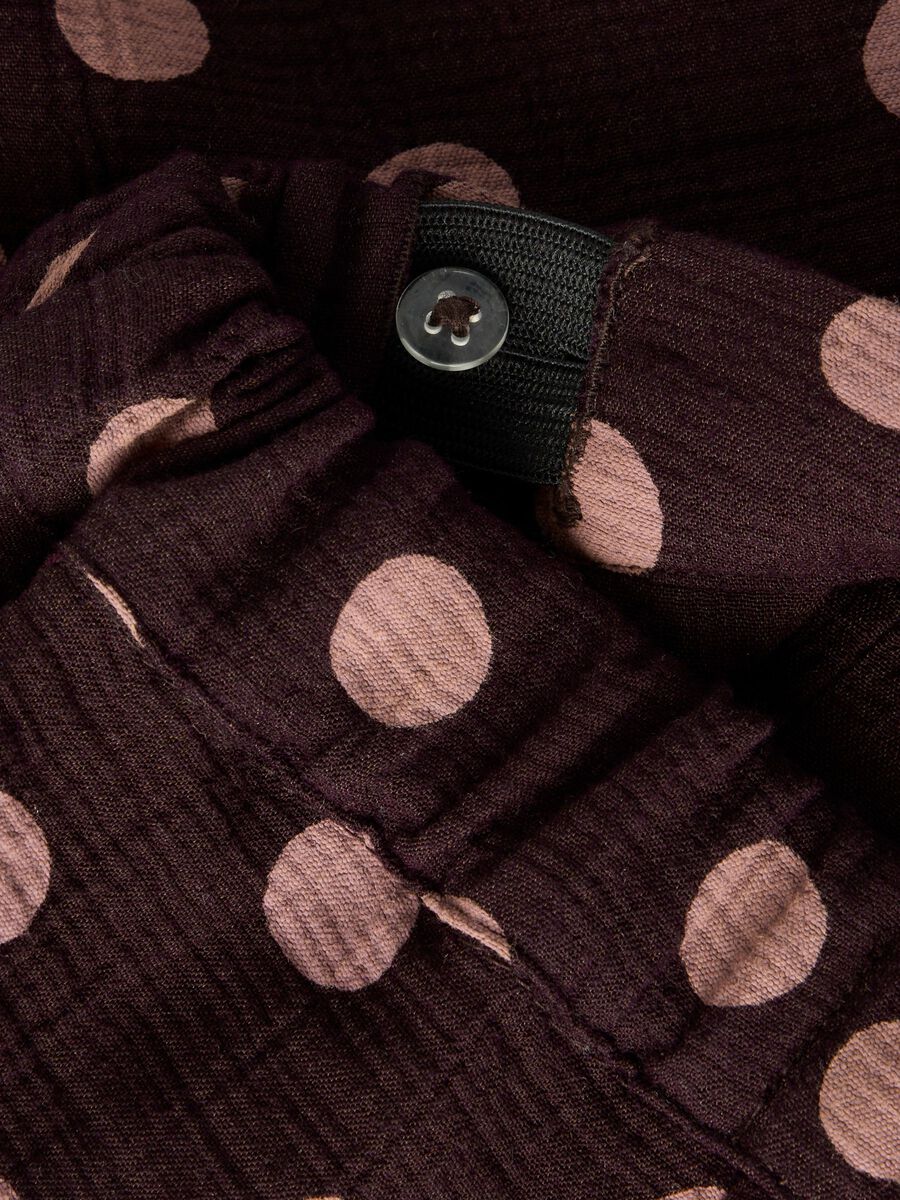 Carousel image 3 LOOSE FIT TROUSERS, Chocolate Plum