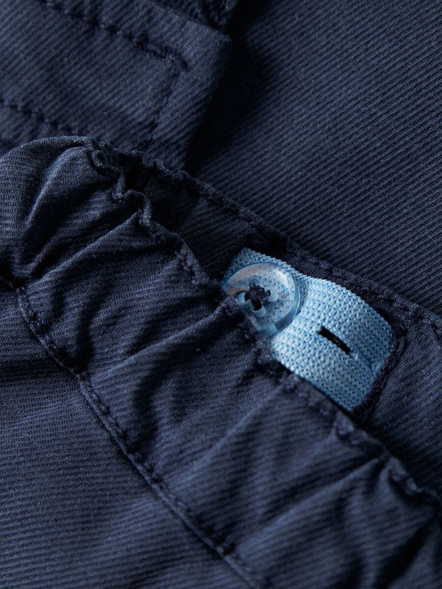 Product carousel image - BAGGY FIT CARGO PANTS, Navy Blazer | 2