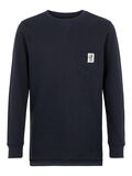 Name it LMTD LOGO LONG-SLEEVED T-SHIRT, Sky Captain, highres - 13168833_SkyCaptain_001.jpg