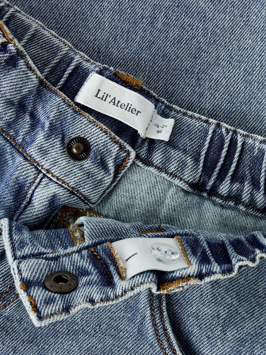 Carousel image - CORTE HOLGADO JEANS, Medium Blue Denim | 3