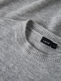 name it LÅNGÄRMAD STICKAD TRÖJA, Light Grey Melange, highres - 13248070_LightGreyMelange_005.jpg