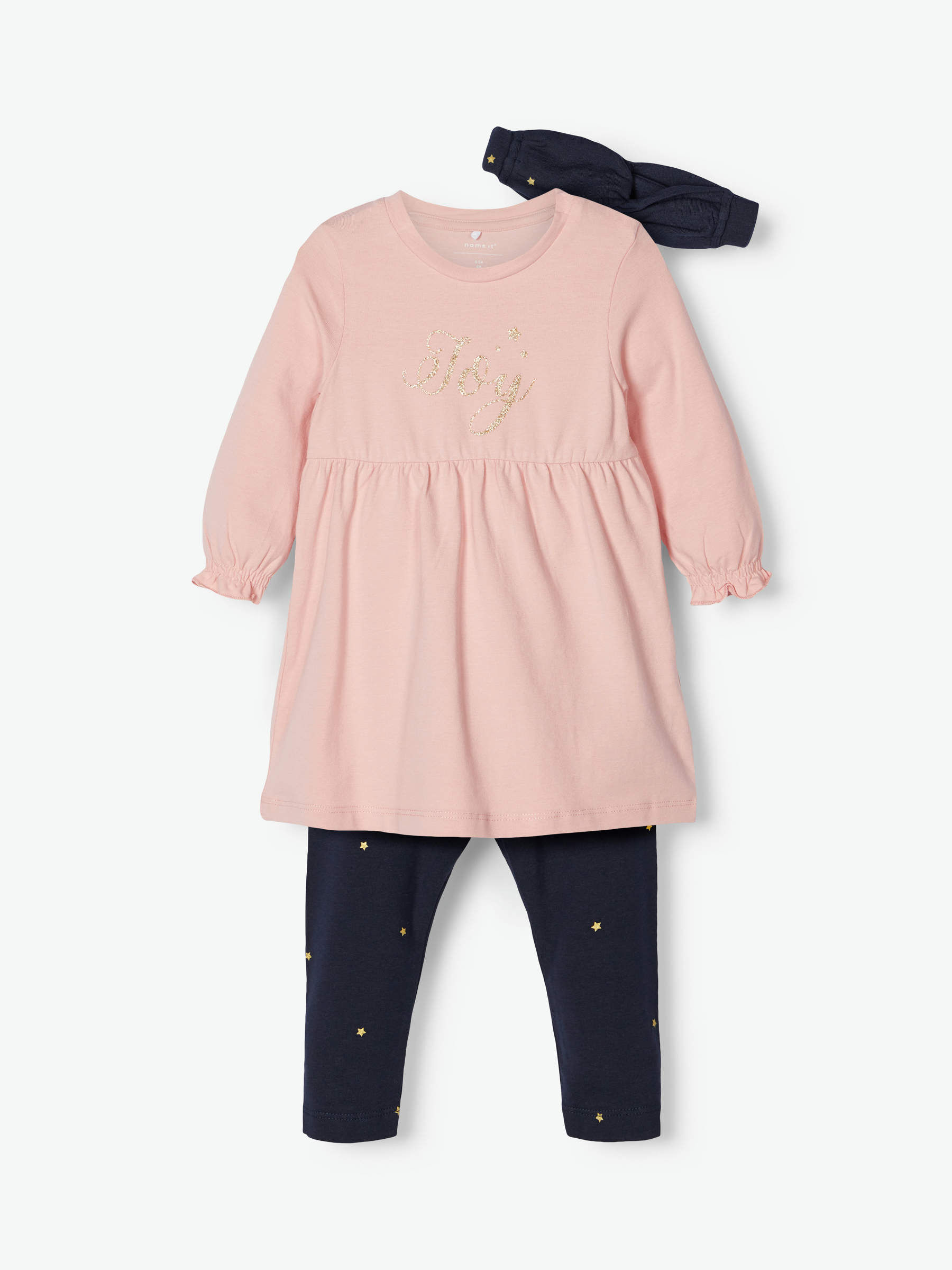 DRESS AND LEGGINGS GIFT SET (Blue) from 
