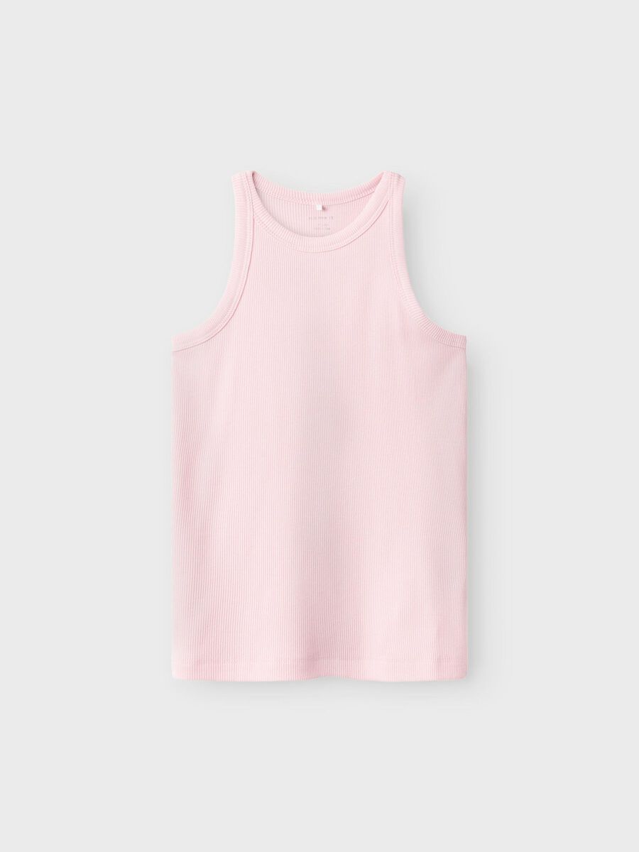 Product carousel image 1 RIB T-SHIRT, Parfait Pink
