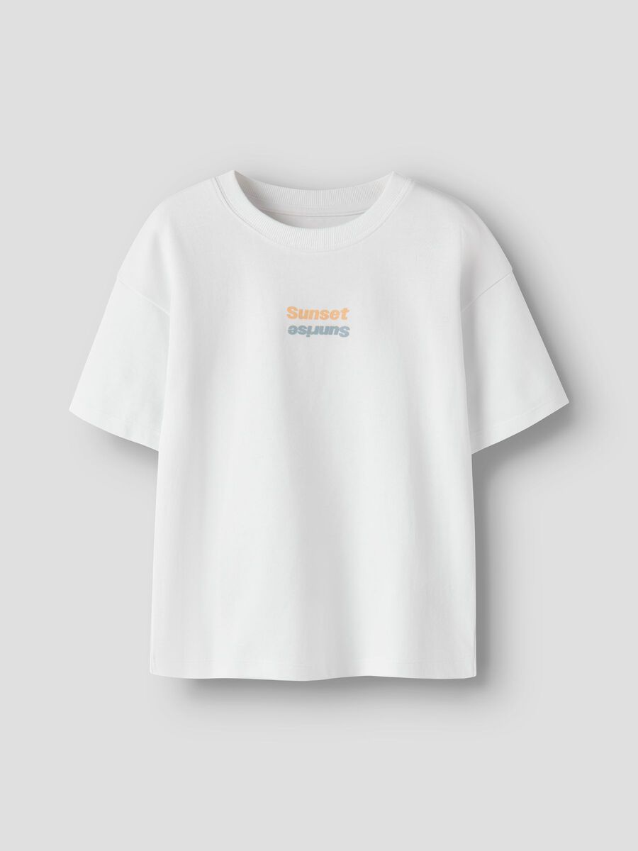 Product carousel image - RELAXED FIT T-SHIRT, Bright White | 1