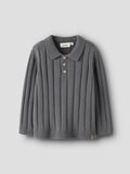 Product image thumbnail 1 KNITTED POLO PULLOVER, Poppy Seed