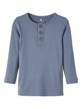 Name it RIB KNITED LONG SLEEVED TOP, China Blue, highres - 13213619_ChinaBlue_001.jpg