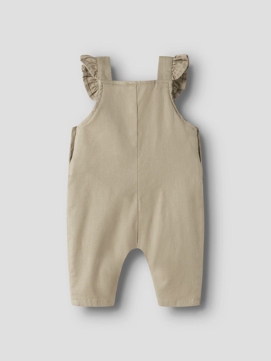 Product carousel image 2 ORGANIC COTTON OVERALLS, Twill