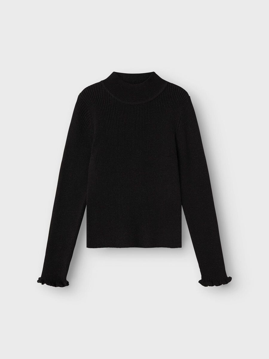 name it LANGARM STRICKPULLOVER, Black, highres - 13223077_Black_1080363_003.jpg