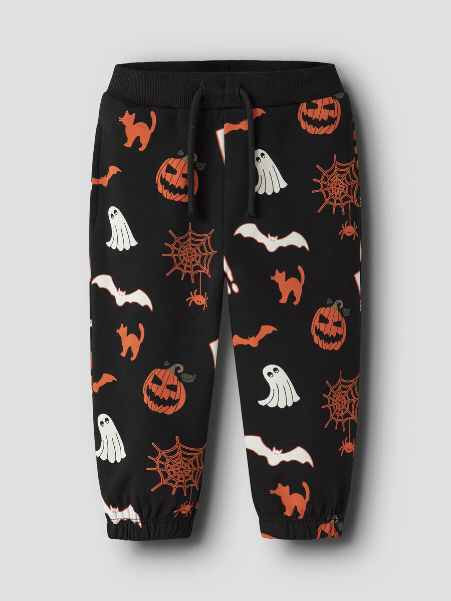 Carousel image 1 REGULAR FIT SWEAT PANTS, Black