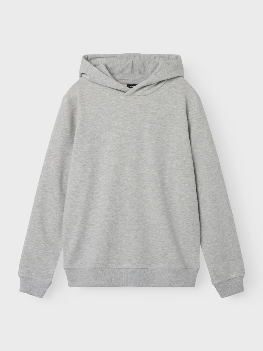 Name it LOOSE FIT HOODIE, Light Grey Melange, highres - 13238028_LightGreyMelange_1157933_003.jpg