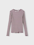 Name it STRIPED RIB LONG SLEEVED TOP, Fig, highres - 13206674_Fig_003.jpg