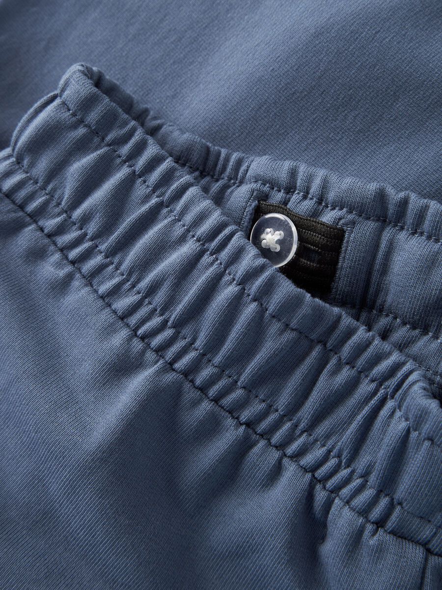 Product carousel image - REGULAR FIT SWEAT SHORTS, Vintage Indigo | 2