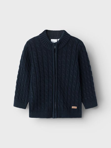 Name it CABLE KNITTED CARDIGAN, Dark Sapphire, highres - 13227637_DarkSapphire_003.jpg