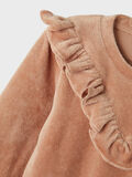 Name it VELOUR RUFFLE SWEATSHIRT, Café Au Lait, highres - 13193612_CafAuLait_005.jpg