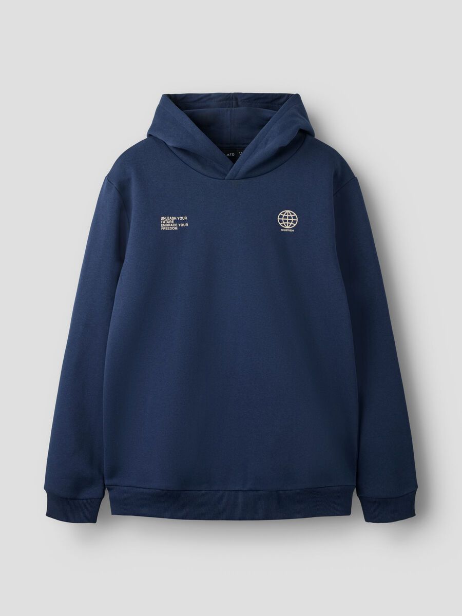 Carousel image 4 LOOSE FIT HOODIE, Navy Blazer