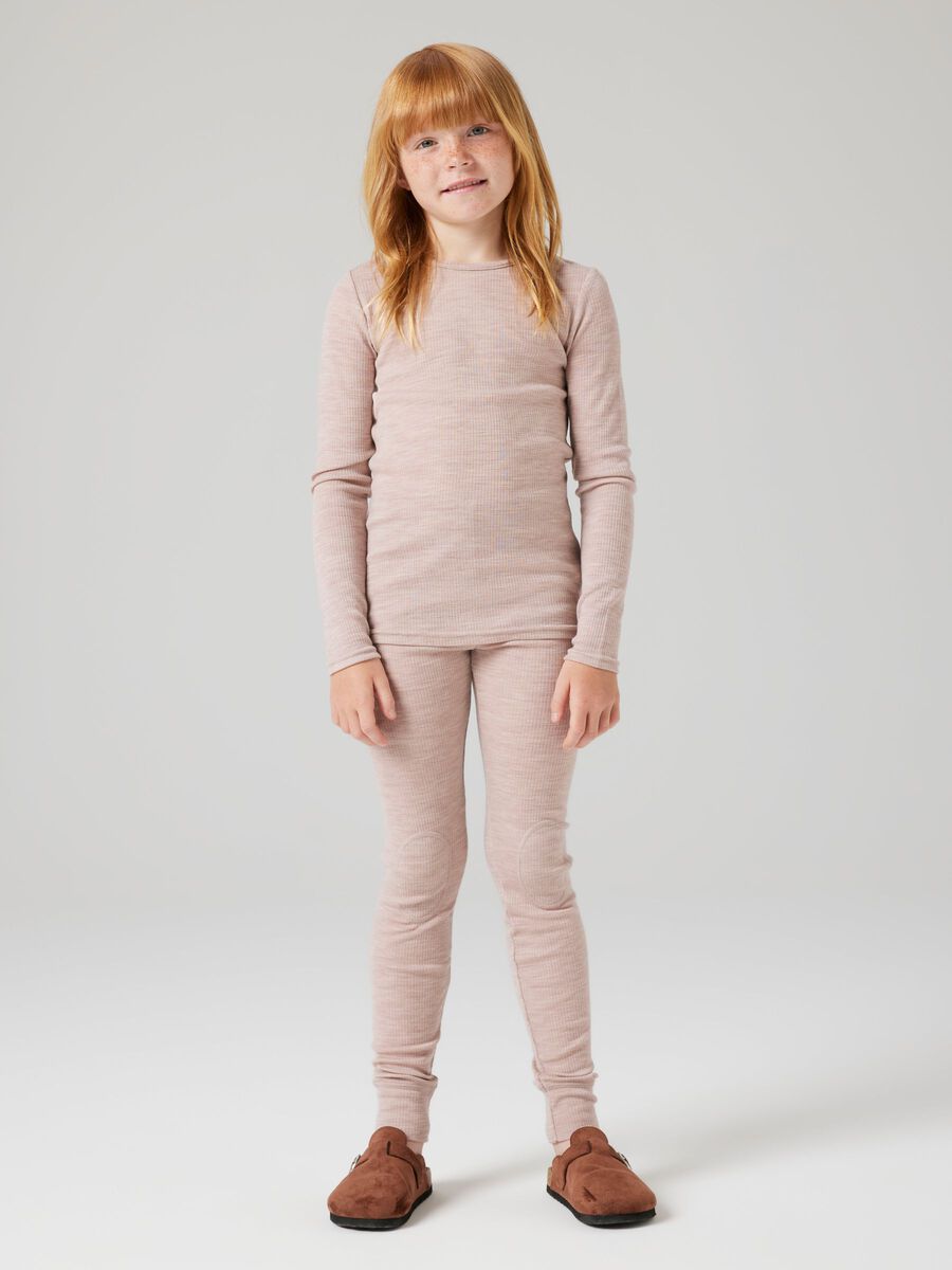 Product carousel image - MERINOWOLL LEGGINGS, Shadow Gray | 1