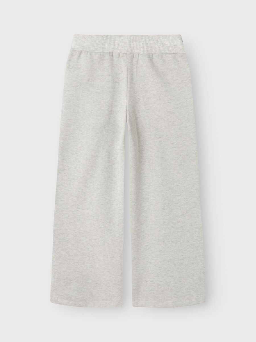 name it WIDE LEG SWEATPANTS, Light Grey Melange, highres - 13236271_LightGreyMelange_002.jpg