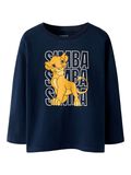 Product image thumbnail - LION KING TOP, Navy Blazer | 4
