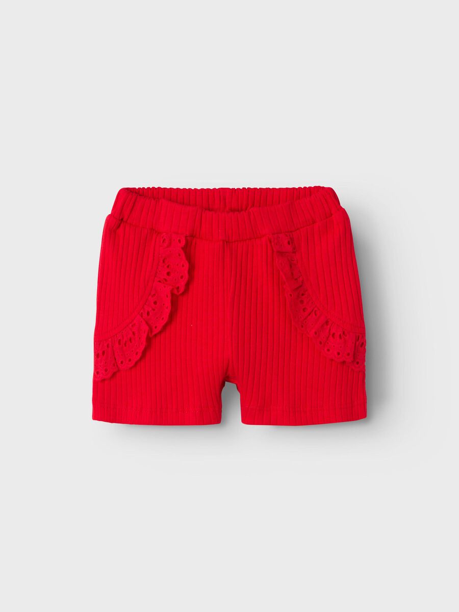 Name it REGULAR FIT SHORTS, Tomato, highres - 13228015_Tomato_003.jpg