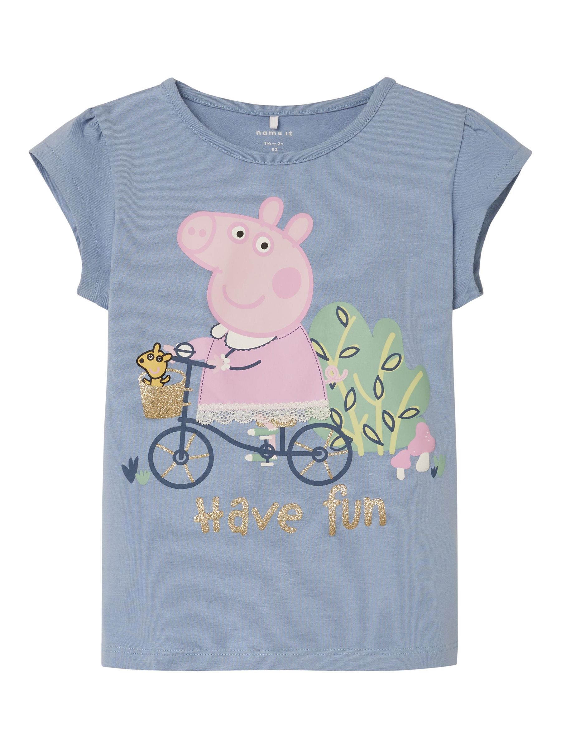 PEPPA PIG T SHIRT Toddler Girls Blue NAME IT Netherlands