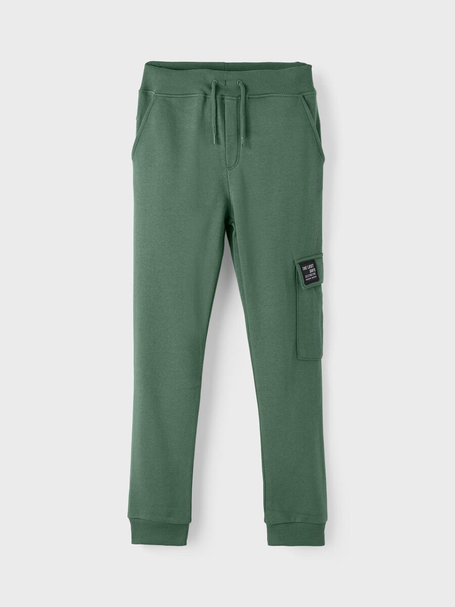 Carousel image - DESTINATION UNKNOWN SWEATPANTS, Dark Ivy | 1