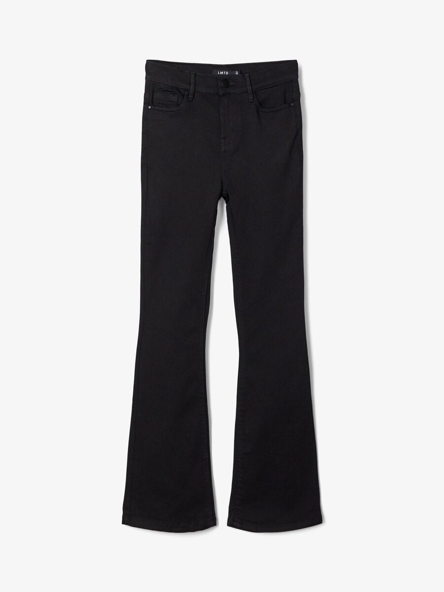 Name it WYSOKI STAN JEANSY BOOT-CUT, Black Denim, highres - 13182670_BlackDenim_003.jpg