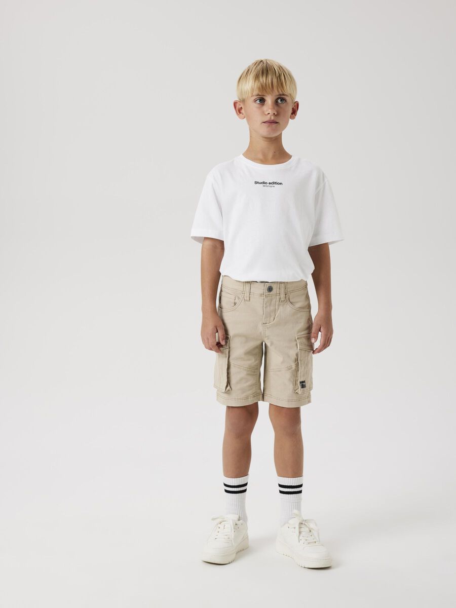 name it REGULAR FIT SHORTS, Oxford Tan, highres - 13198124_OxfordTan_008.jpg